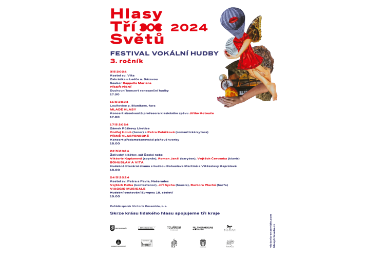 HLASY TŘÍ SVĚTŮ - Festival vokální hudby 3. ročník